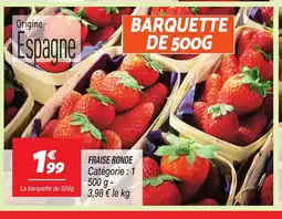 Netto Fraise ronde offre