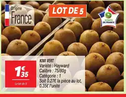 Netto Kiwi vert offre