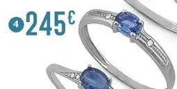 E.Leclerc Bague saphir et diamants offre