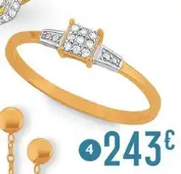 E.Leclerc Bague en or avec diamants offre