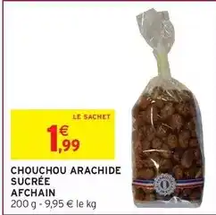 Intermarché Express Chouchou arachide sucrée offre
