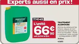 Gedimat Algimouss - traitement offre