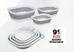 Centrakor Bassines retractables offre