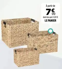 Centrakor Le panier offre