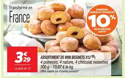 Netto Assortiment de mini beignets x12 offre