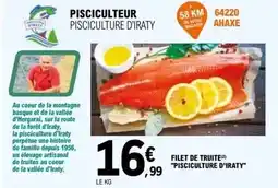 E.Leclerc Filet de truite offre