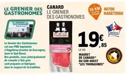 E.Leclerc Canard - magret de du sud-ouest les thomasines offre