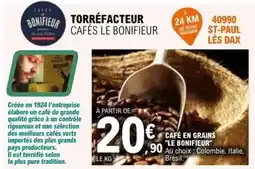 E.Leclerc Cafe en grains le bonifieur offre