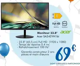 E.Leclerc Acer - moniteur 23.8 offre