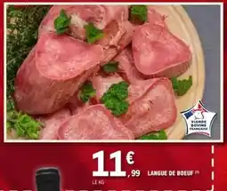 E.Leclerc Langue de boeuf offre