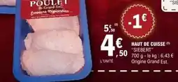 E.Leclerc Siebert - haut de cuisse offre