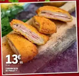 E.Leclerc Cordon bleu de poulet offre