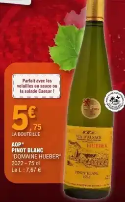 E.Leclerc Aop pinot blanc offre