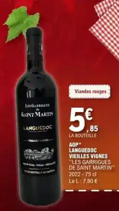 E.Leclerc Aop vieilles vignes offre