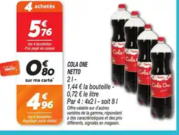 Netto NETTO Cola one offre