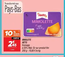 Netto NETTO Mimolette offre