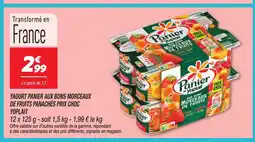 Netto YOPLAIT Yaourt panier aux bons morceaux de fruits panachés prix choc offre