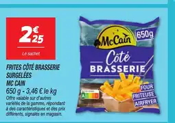 Netto FINDUS Frites côté brasserie surgelées offre