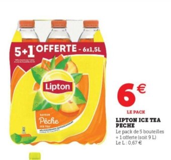 Hyper U Lipton Ice Tea offre