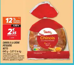 Netto NETTO Chinois à la crème pâtissière offre