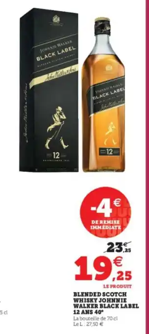 Hyper U Blended Scotch Whisky Johnnie offre