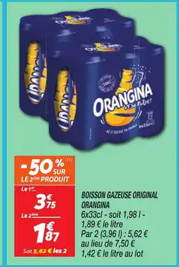 Netto ORANGINA Boisson gazeuse original offre