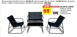 Stokomani Salon de jardin offre