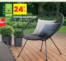 Stokomani Chaise acapulco offre