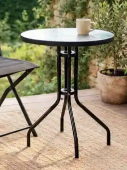 Stokomani Table ronde en verre offre