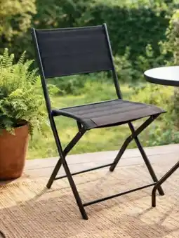 Stokomani Chaise en textilène pliable offre