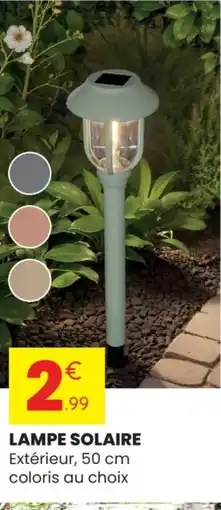 Stokomani Lampe solaire offre