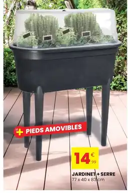 Stokomani Jardinet+serre offre