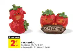 Stokomani Fraise déco offre