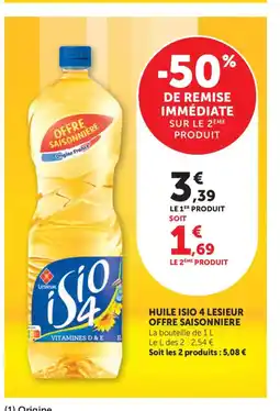 Bi1 Huile isio 4 lesieur offre saisonniere offre