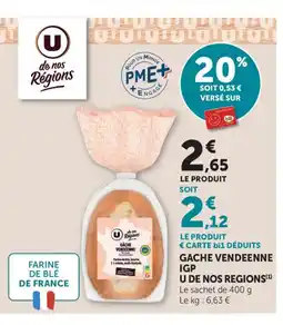 Bi1 Gache vendeenne igp u de nos regions offre