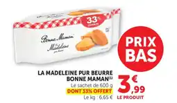 Bi1 BONNE MAMAN La madeleine pur beurre offre