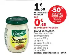 Bi1 BENEDICTA Sauce offre
