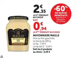 Bi1 MAILLE Mayonnaise offre