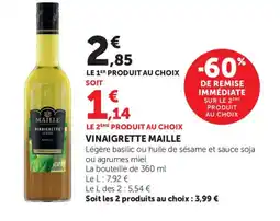 Bi1 MALLE Vinaigrette offre