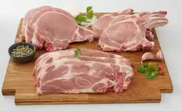 Auchan Supermarché Sans marque porc : côte échine, première ou filet offre