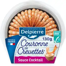 Auchan Supermarché Sans marque couronne de queues de crevettes offre