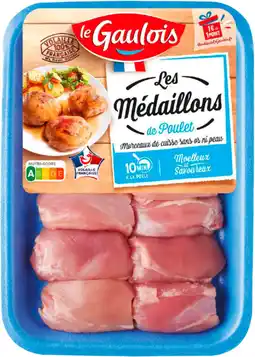 Auchan Supermarché Le gaulois médaillons de poulet le gaulois offre