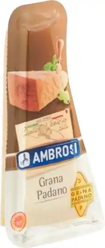 Auchan Supermarché Ambrosi grana padano aop offre