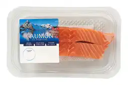 Auchan Supermarché Sans marque 2 pavés de saumon atlantique offre