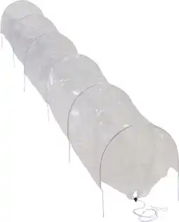 Auchan Gardenstar mini serre tunnel en plastique offre