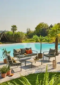 Auchan Gardenstar salon de jardin offre