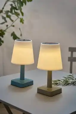 Auchan Gardenstar lampe à poser solaire offre