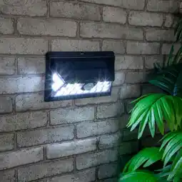 Auchan Gardenstar spot a détecteur solaire 24 led offre