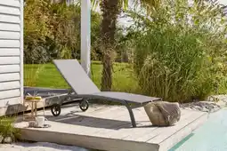 Auchan Gardenstar bain de soleil avec roues offre