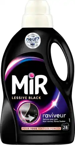 Auchan Mir lessive liquide black mir offre